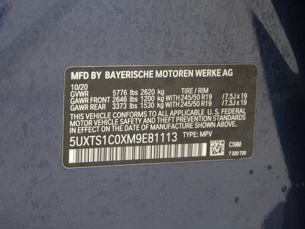 Used 2021 BMW X3 xDrive30e w/ Premium Package image 27