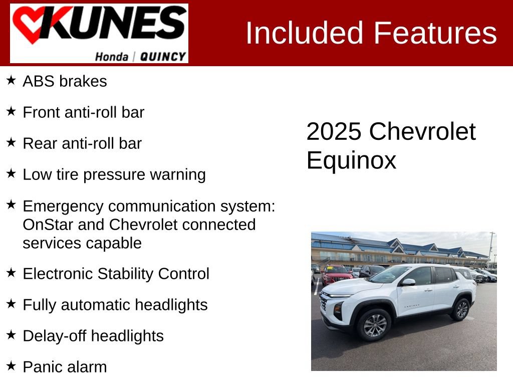 Used 2025 Chevrolet Equinox LT AWD/4WD image 3