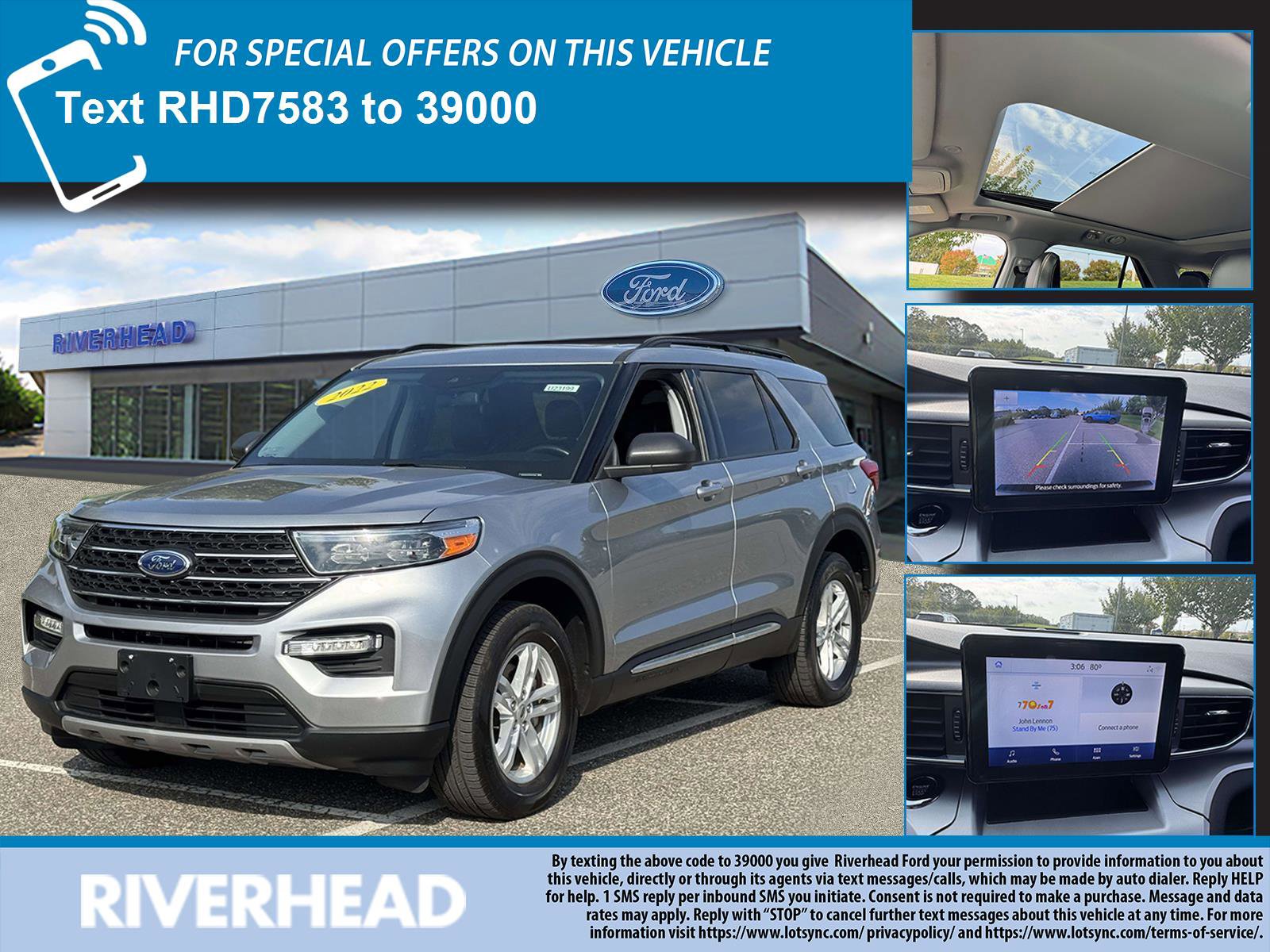 Certified 2022 Ford Explorer XLT w/ Equipment Group 202A