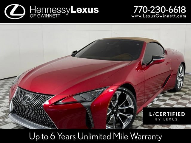 Used 2021 Lexus LC 500 Convertible w/ Touring Package