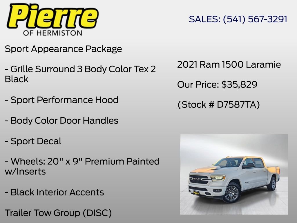 Used 2021 RAM 1500 Laramie image 11