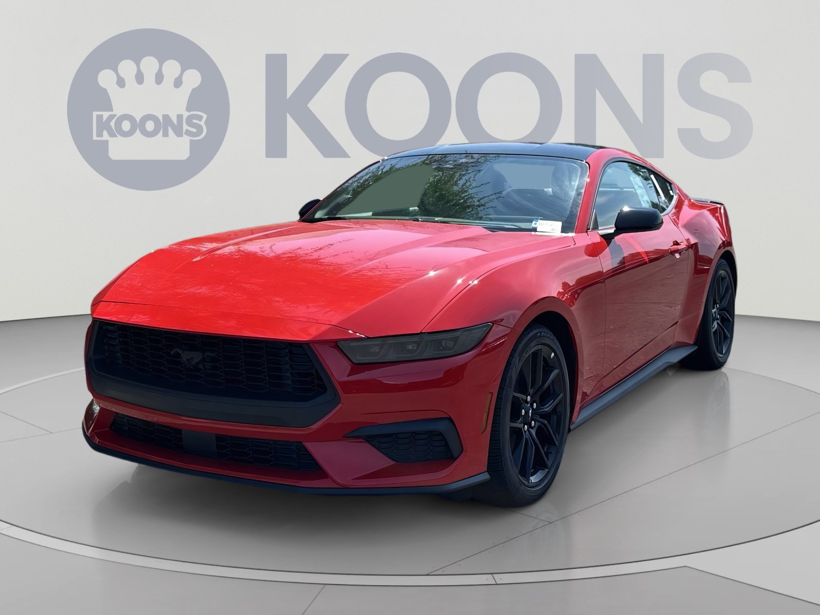 New 2026 Ford Mustang Coupe w/ Mustang Nite Pony Package RWD image 1