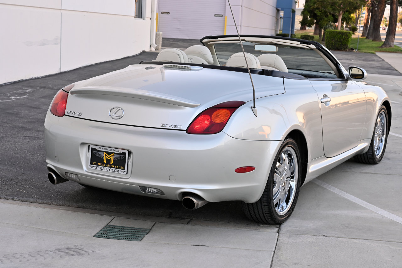 Used 2002 Lexus SC 430 Convertible RWD image 7