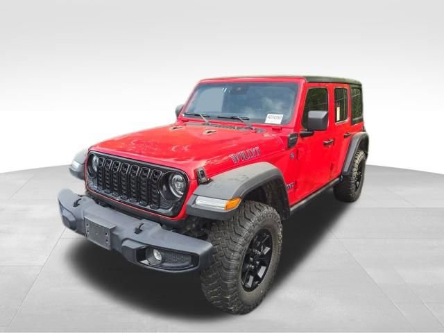 Used 2025 Jeep Wrangler Unlimited Sport S 4xe AWD/4WD image 2
