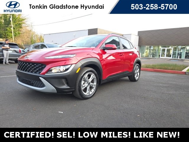 Certified 2022 Hyundai Kona SEL w/ Cargo Package image 3