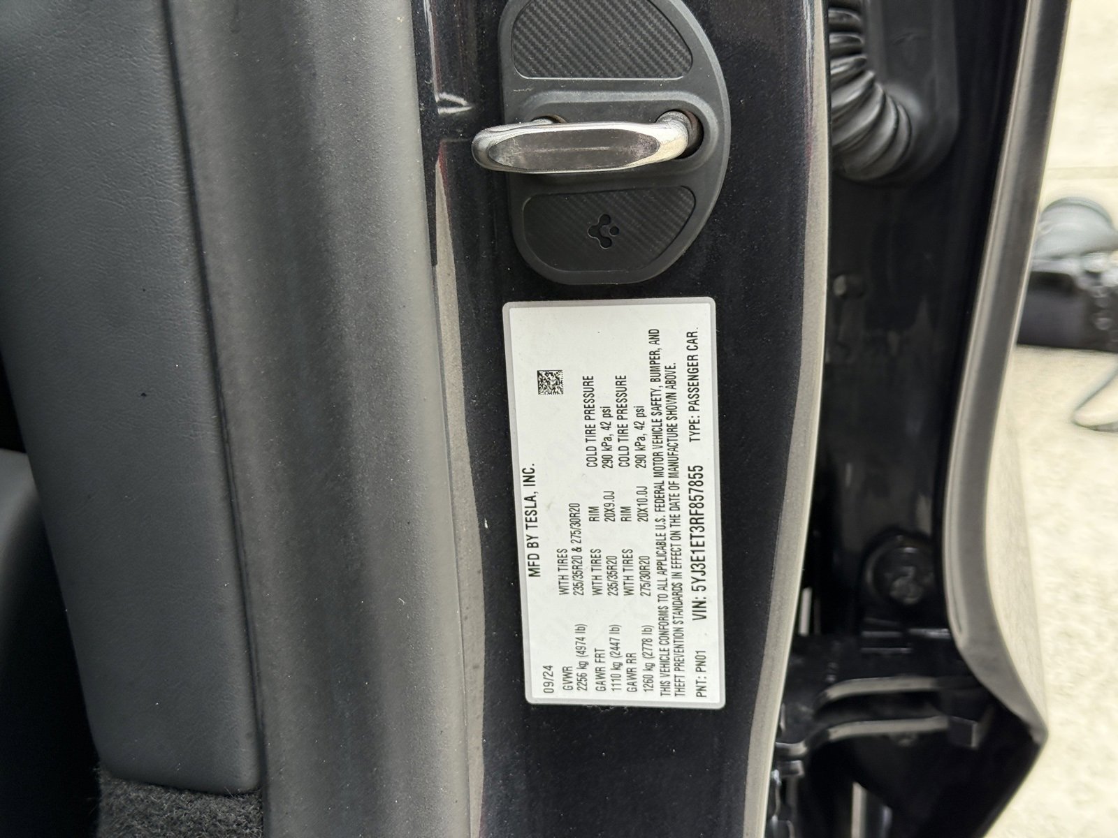 Used 2024 Tesla Model 3 Performance image 20