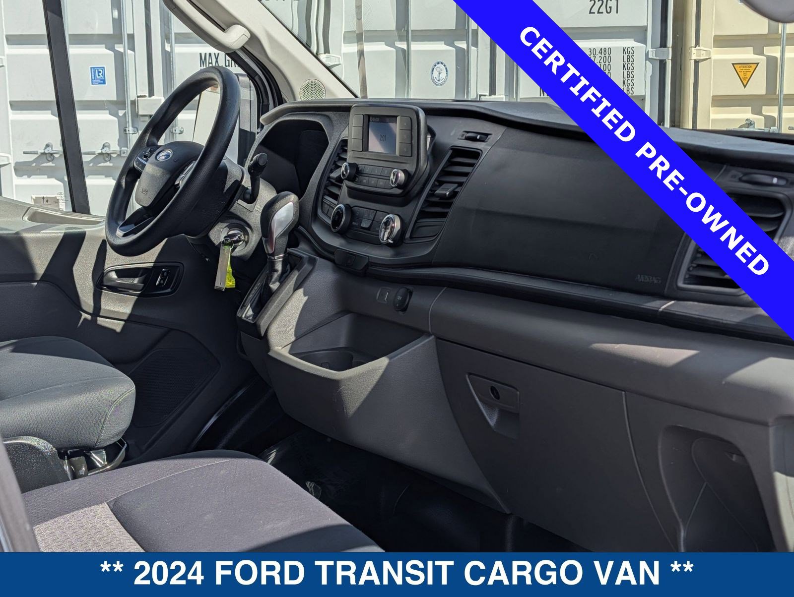 Certified 2024 Ford Transit 250 Low Roof w/ Exterior Upgrade Package RWD image 15