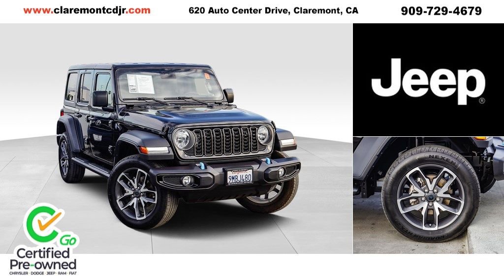 Certified 2024 Jeep Wrangler Unlimited