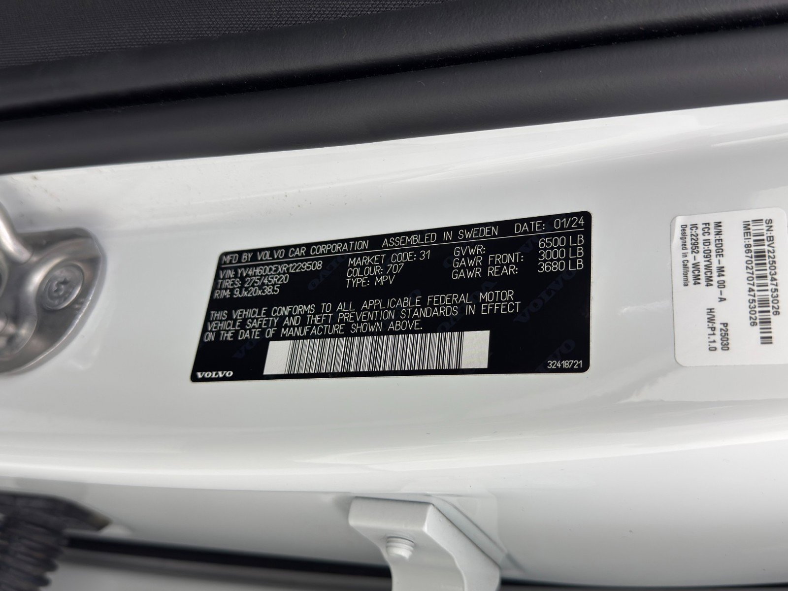 Used 2024 Volvo XC90 T8 Plus image 48