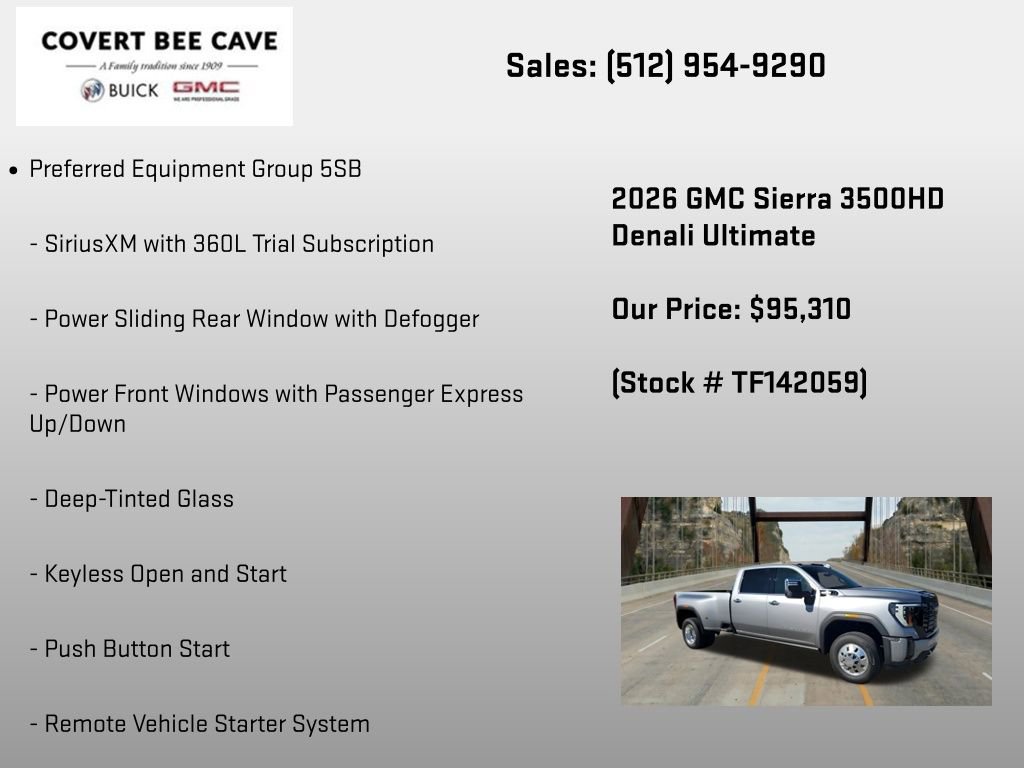 New 2026 GMC Sierra 3500 Denali Ultimate image 6