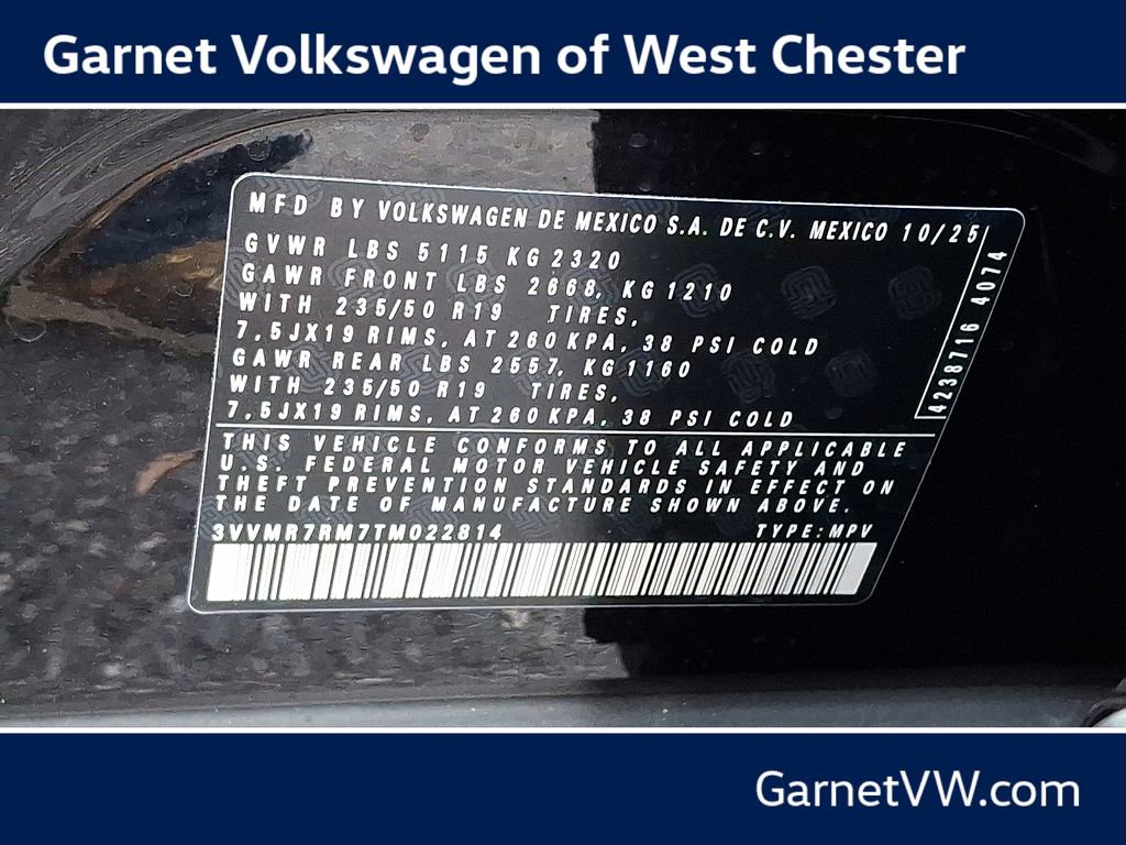 New 2026 Volkswagen Tiguan SE AWD/4WD image 10