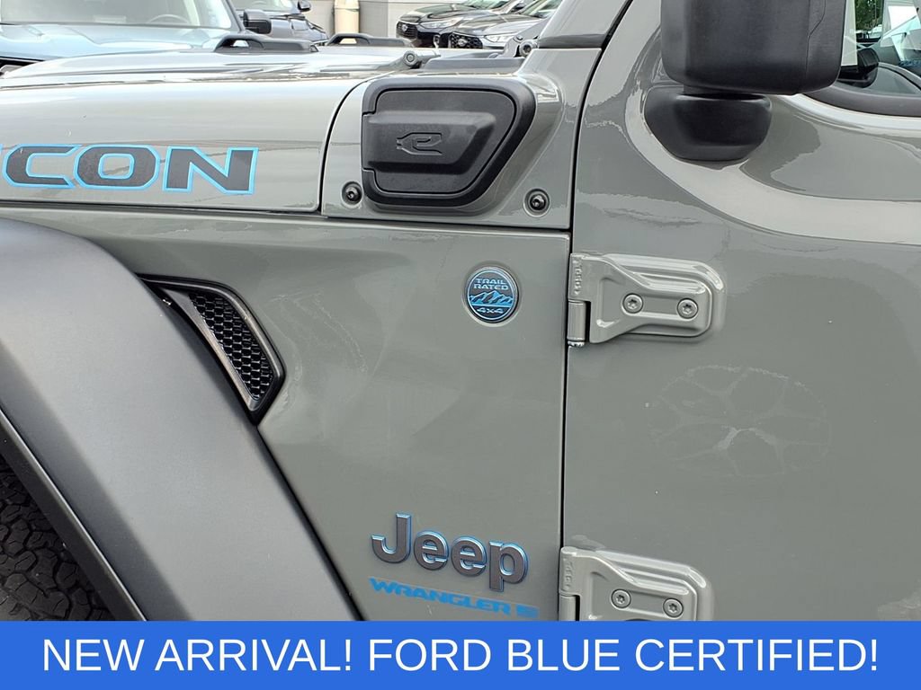 Used 2023 Jeep Wrangler Unlimited Rubicon 4xe w/ Cold Weather Group AWD/4WD image 29