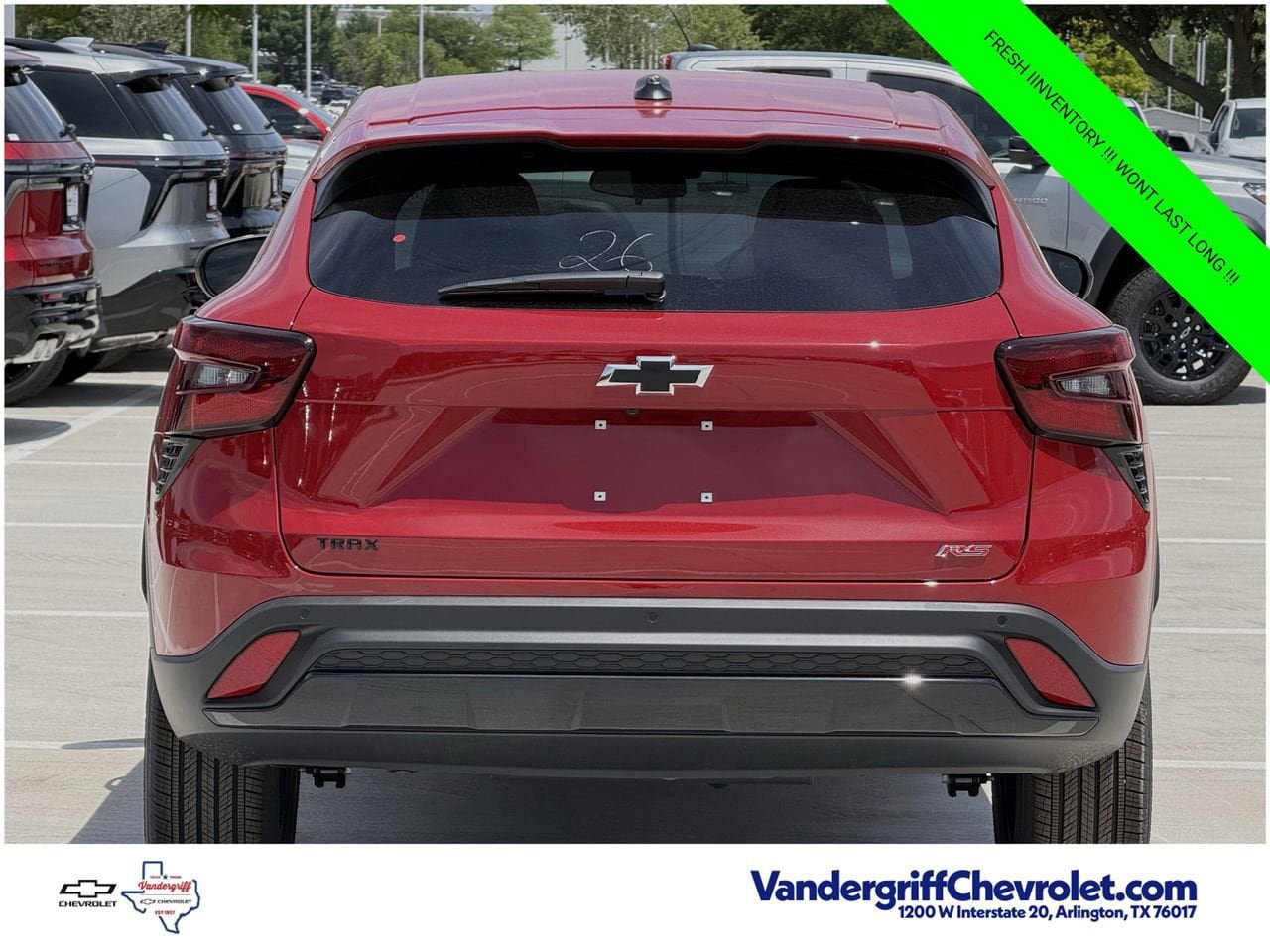 New 2026 Chevrolet Trax RS w/ Sunroof Package FWD image 5