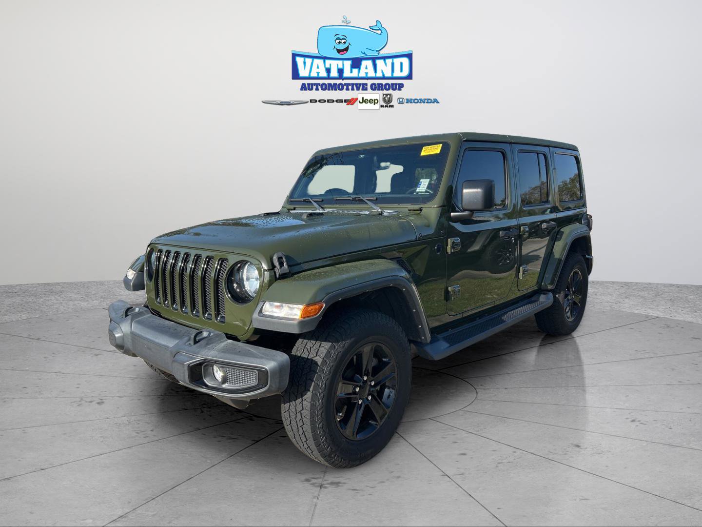 Certified 2021 Jeep Wrangler Unlimited Sahara AWD/4WD image 1