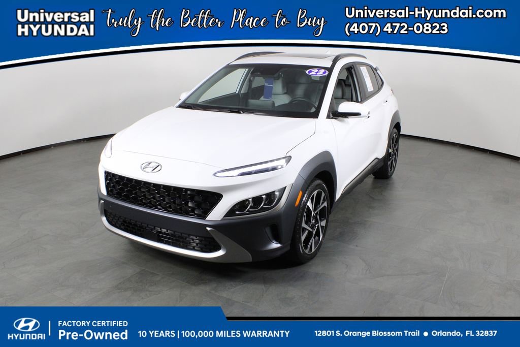 Certified 2023 Hyundai Kona Limited w/ Cargo Package image 1