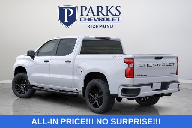 New 2026 Chevrolet Silverado 1500 Custom w/ Turbomax Blackout Package AWD/4WD image 6