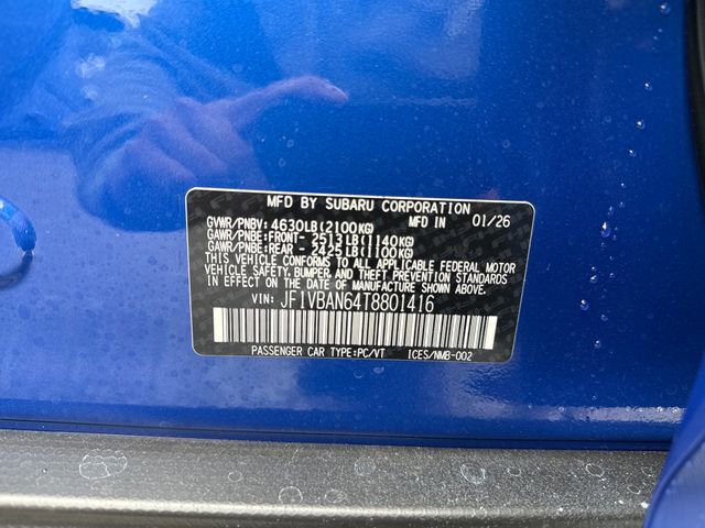 New 2026 Subaru WRX Limited image 19