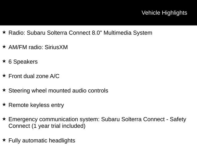 Used 2023 Subaru Solterra AWD image 4