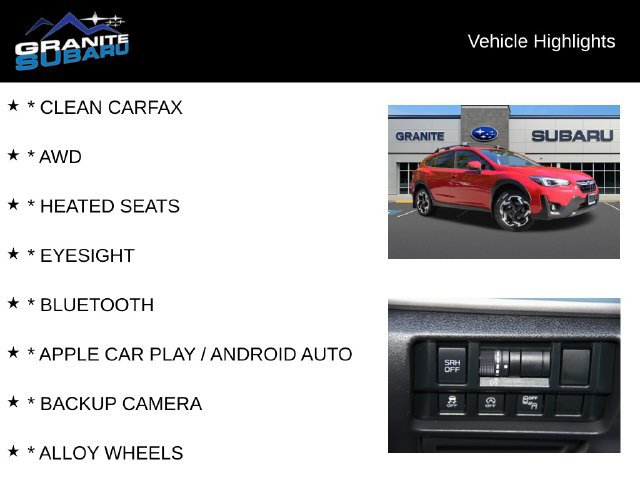 Used 2021 Subaru Crosstrek 2.5i Limited w/ Moonroof Package 2 AWD/4WD image 2