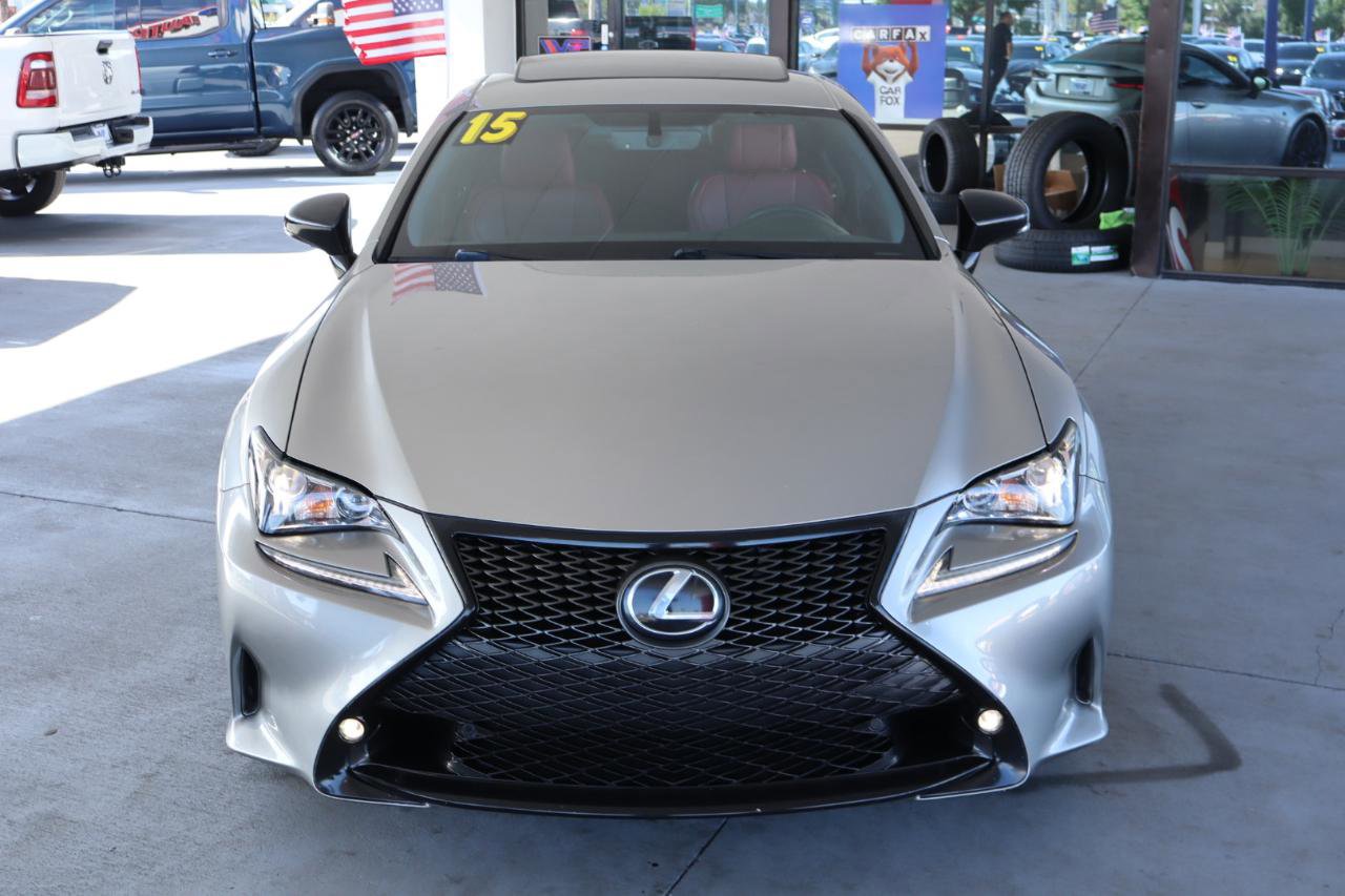 Used 2015 Lexus RC 350 w/ F Sport w/Summer Tires RWD image 10