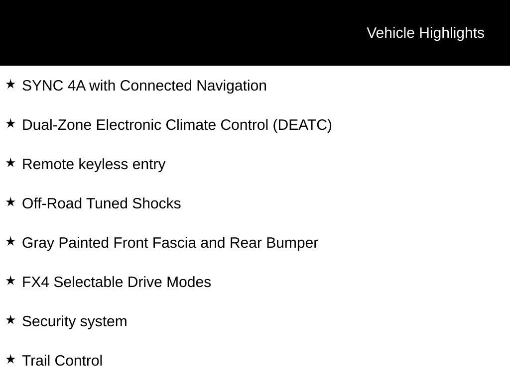 New 2026 Ford Ranger XLT w/ Equipment Group 301A High AWD/4WD image 13