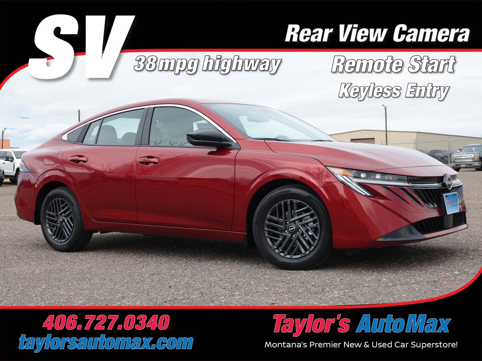 New 2026 Nissan Sentra SV w/ SV Convenience Package FWD image 1