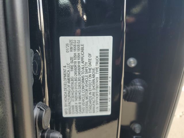 New 2026 Honda Ridgeline RTL image 42