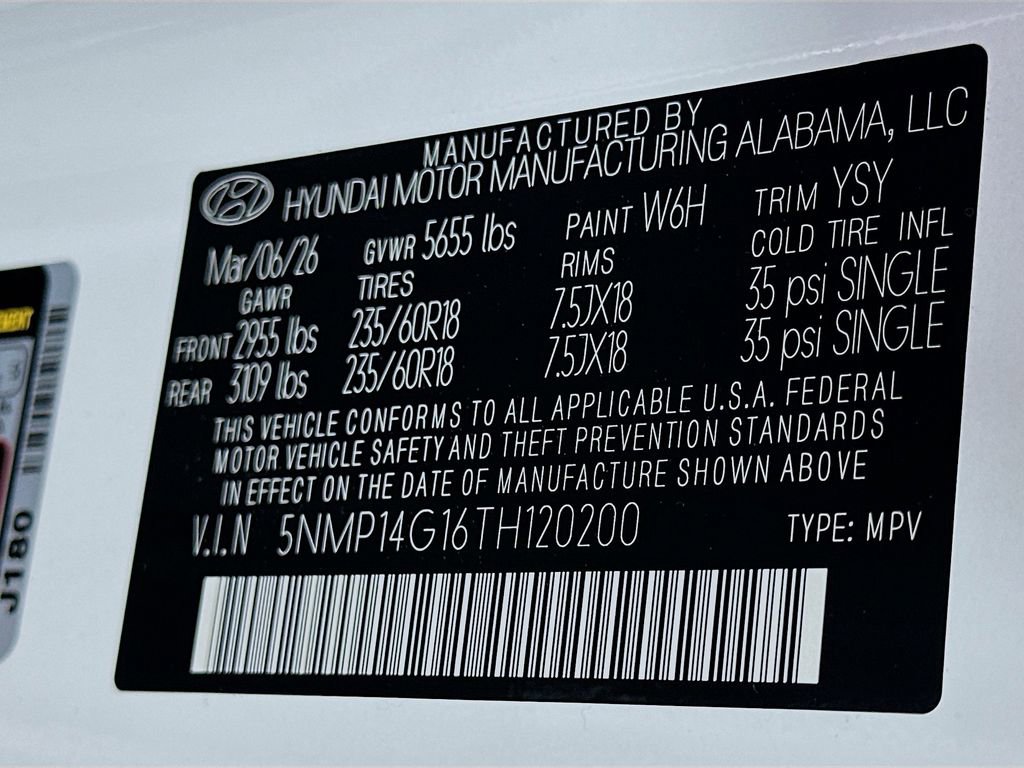 New 2026 Hyundai Santa Fe SE image 22