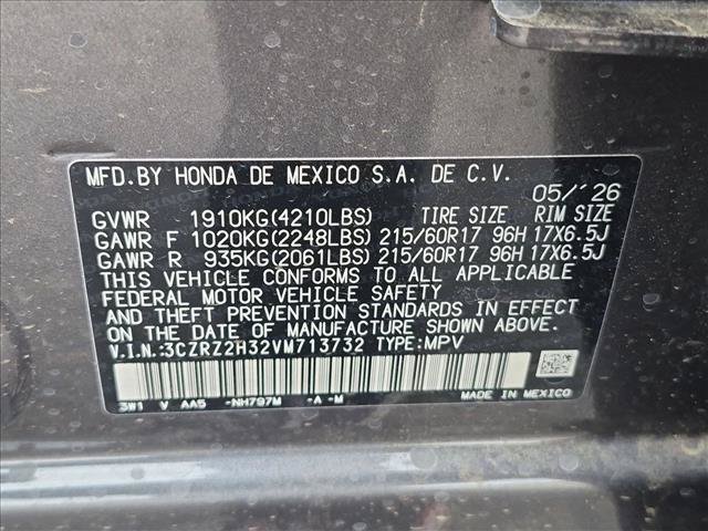 Certified 2027 Honda HR-V LX image 24