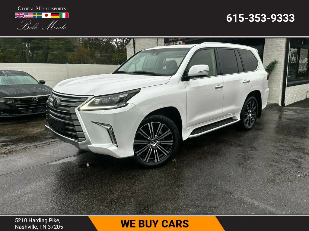 Used 2021 Lexus LX 570 4WD w/ 3rd Row & Luxury Pkg