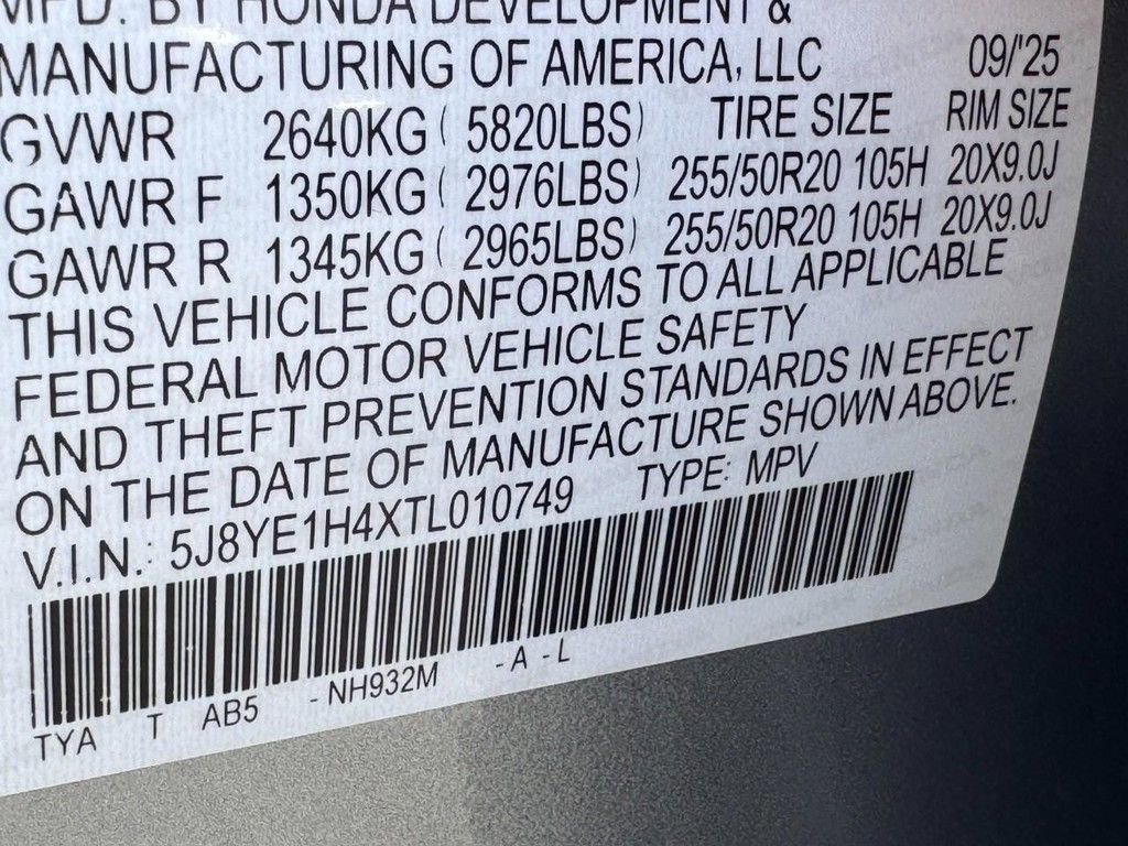 Certified 2026 Acura MDX w/ Technology Package image 26