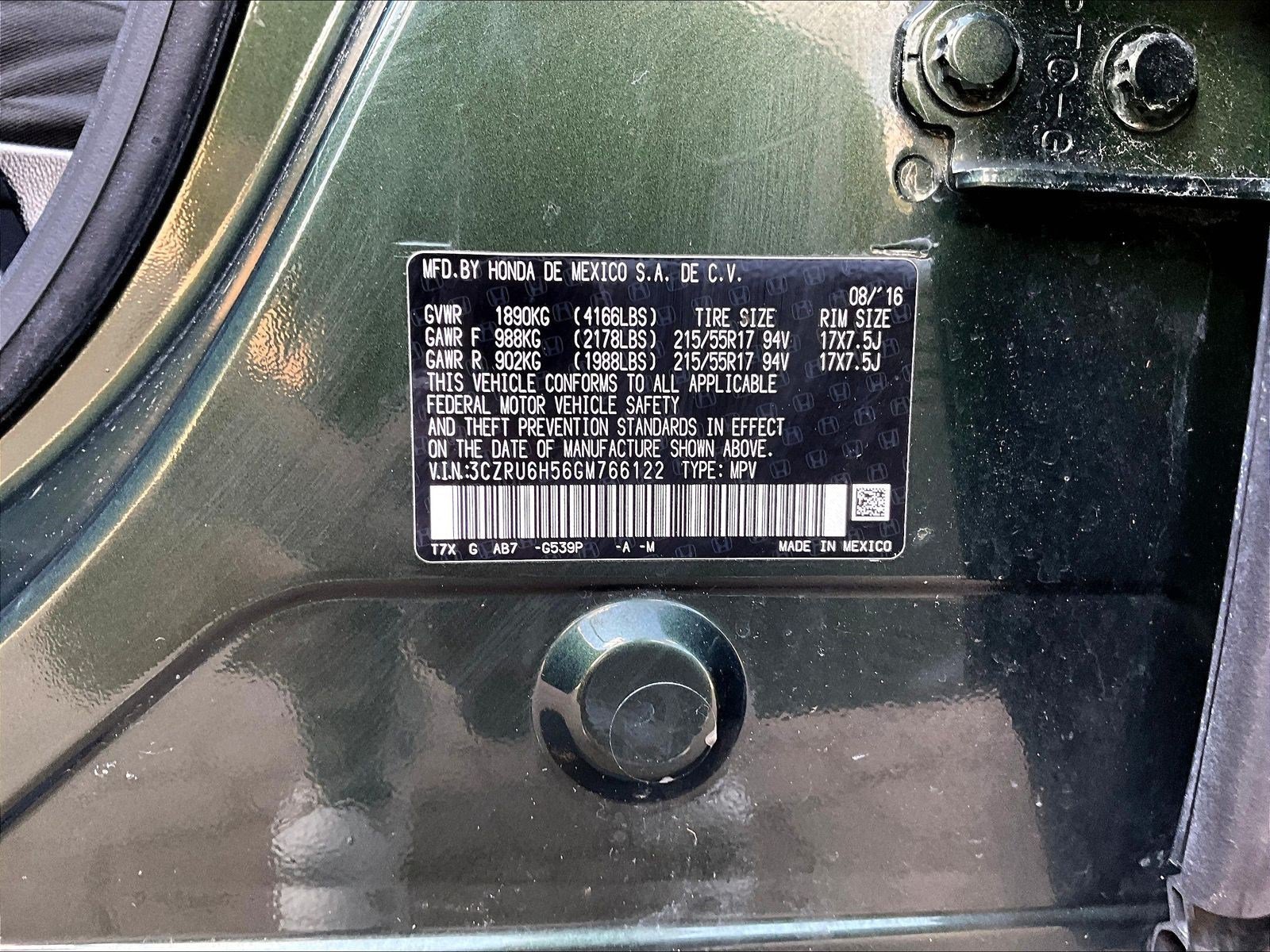 Used 2016 Honda HR-V EX image 18
