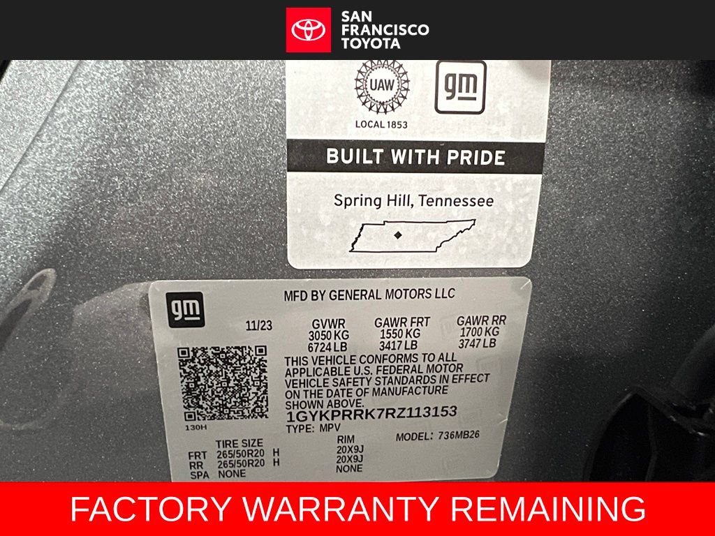 Used 2024 Cadillac Lyriq Luxury RWD image 48