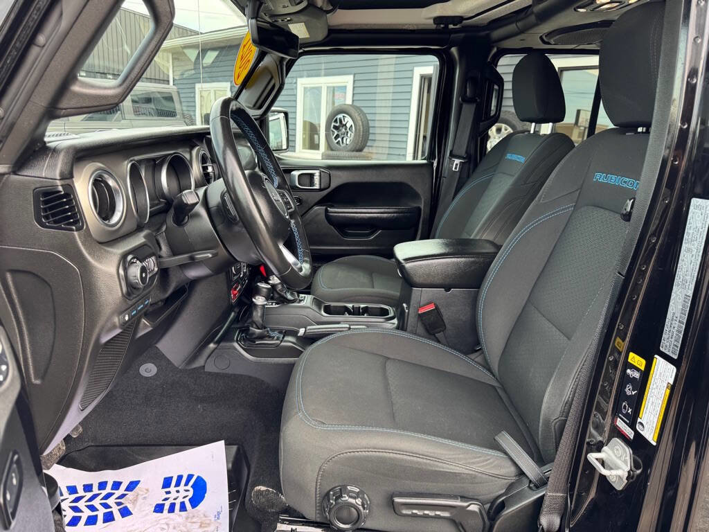 Used 2021 Jeep Wrangler Unlimited Rubicon 4xe w/ Steel Bumper Group image 16