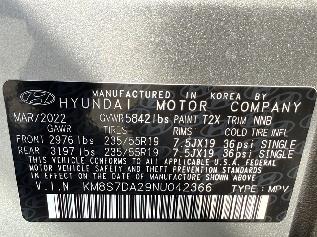 Used 2022 Hyundai Santa Fe Limited AWD/4WD image 28