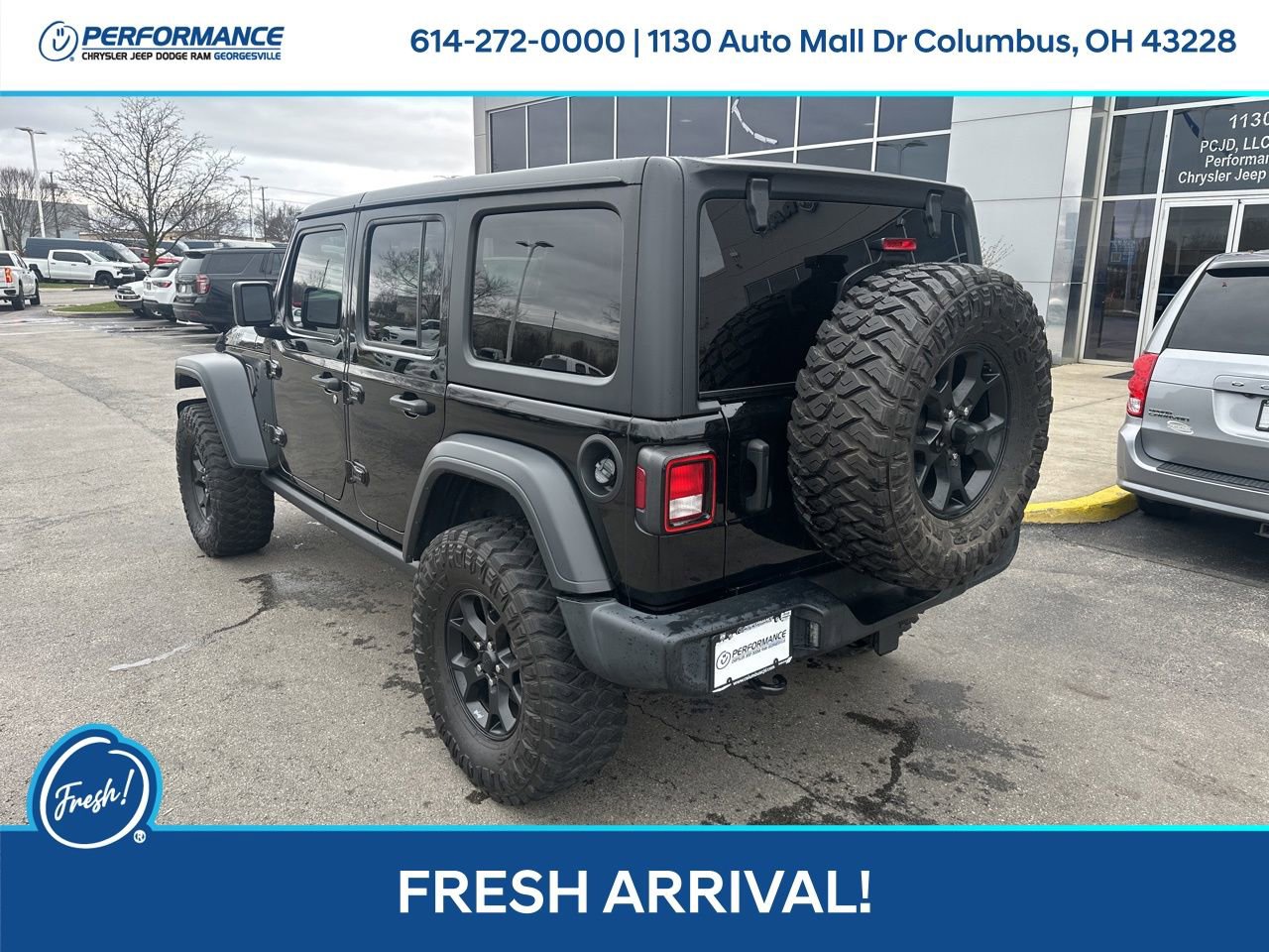 Used 2020 Jeep Wrangler Unlimited Willys image 6