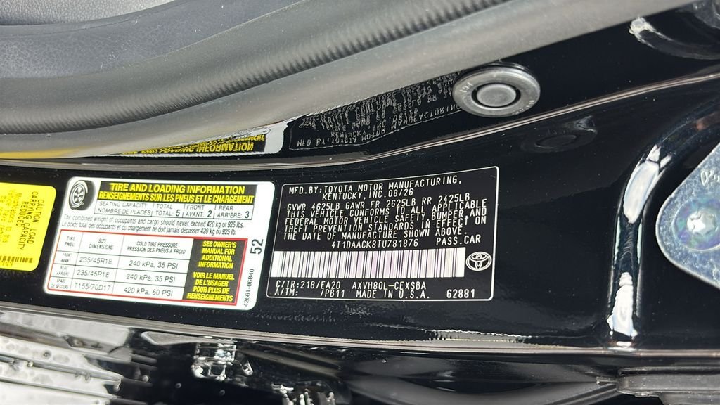 New 2026 Toyota Camry SE w/ Convenience Package FWD image 34