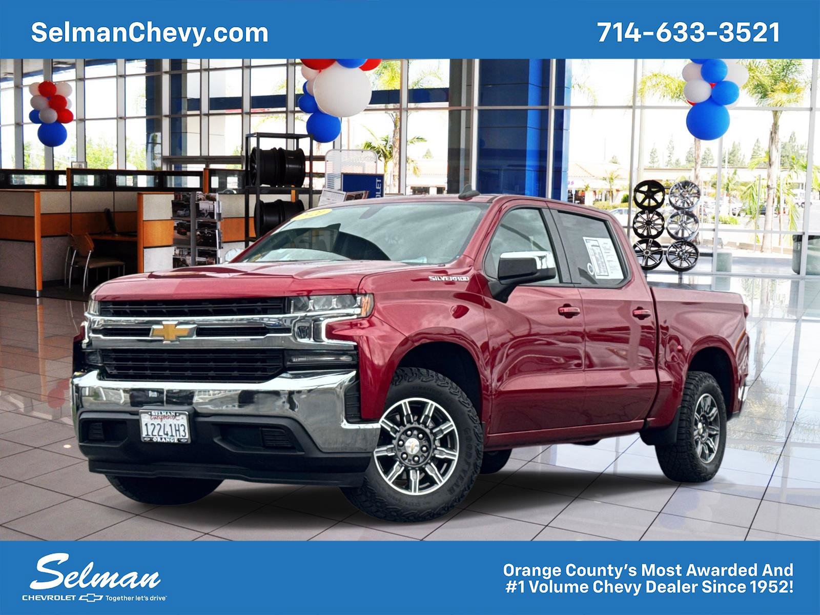 Used 2021 Chevrolet Silverado 1500 LT RWD image 1