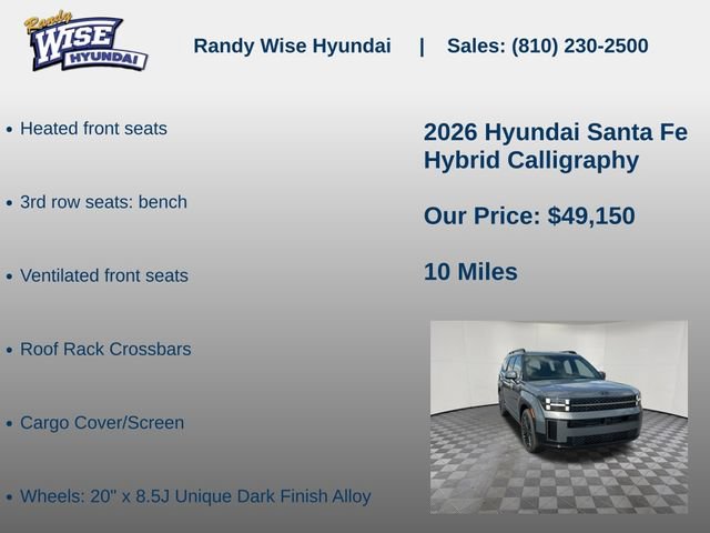 New 2026 Hyundai Santa Fe Calligraphy AWD/4WD image 20