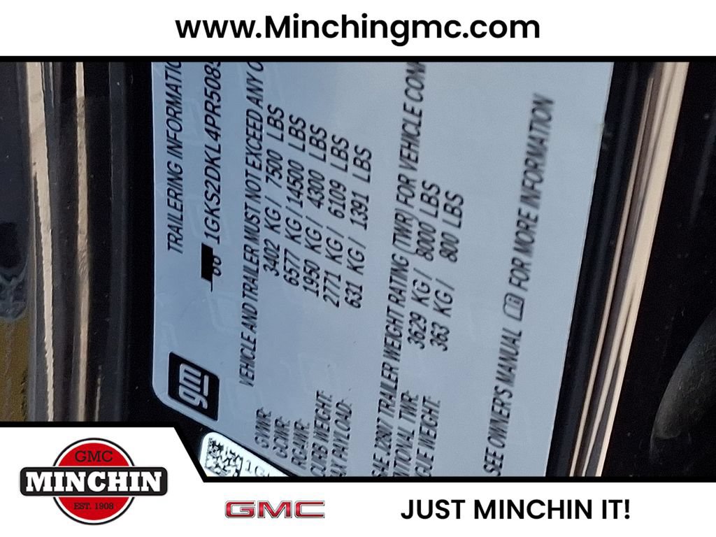 Used 2023 GMC Yukon Denali w/ Advanced Technology Package AWD/4WD image 28