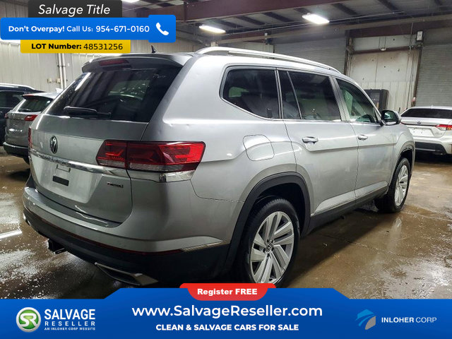 Used 2021 Volkswagen Atlas SEL w/ MDO Package (Bench Seat) AWD/4WD image 4
