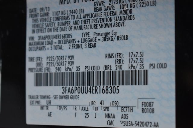 Used 2014 Ford Fusion S FWD image 15