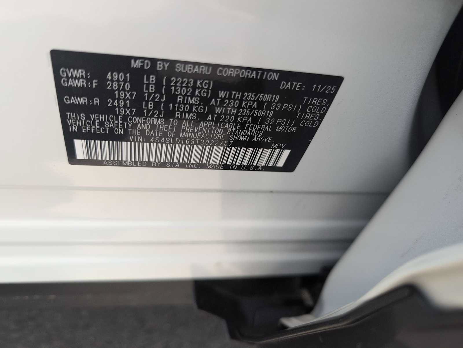 Certified 2026 Subaru Forester Touring AWD/4WD image 35