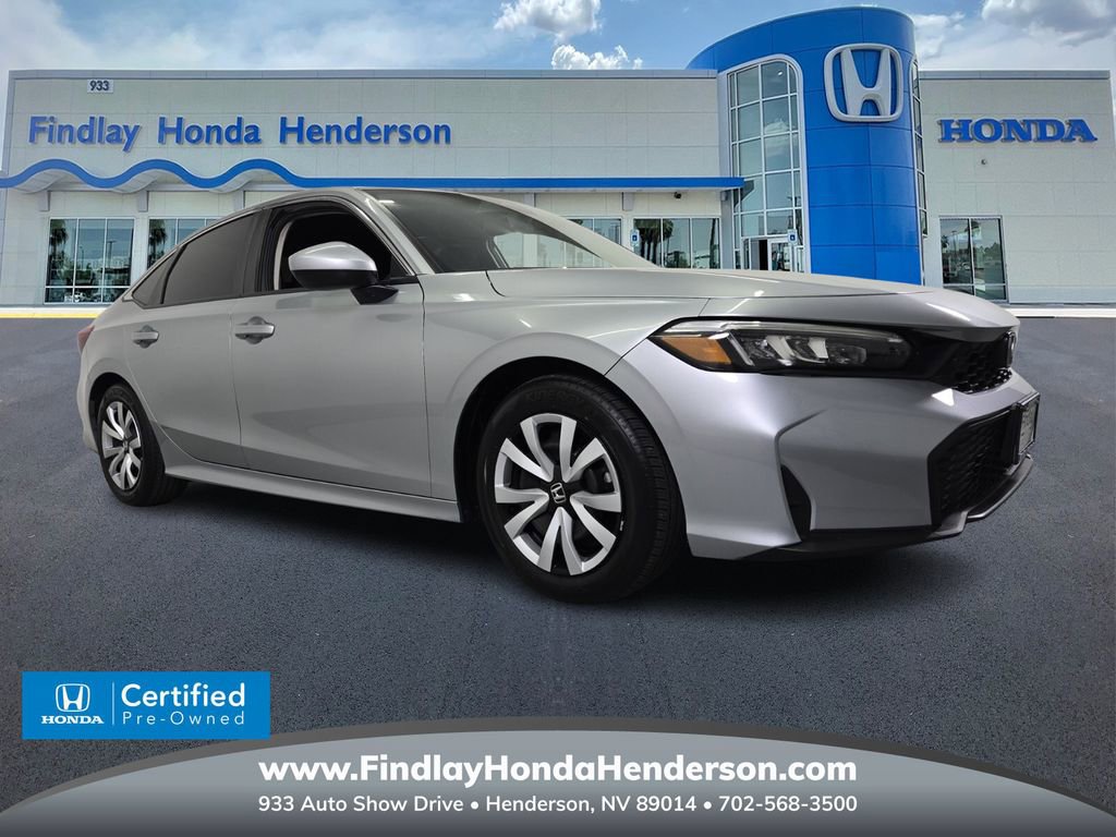 Certified 2025 Honda Civic LX