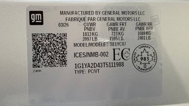Used 2026 Chevrolet Corvette Stingray Coupe w/ 1LT RWD image 34