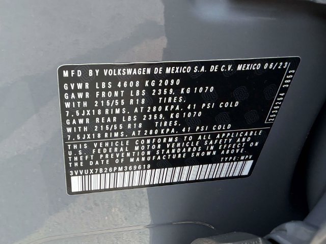 Used 2023 Volkswagen Taos SE AWD/4WD image 16
