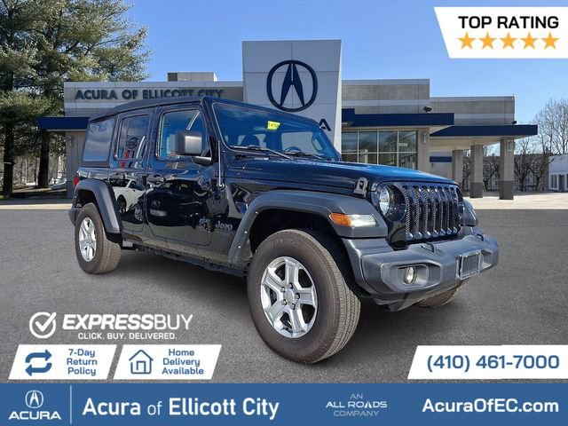 Used 2022 Jeep Wrangler Unlimited Sport image 1