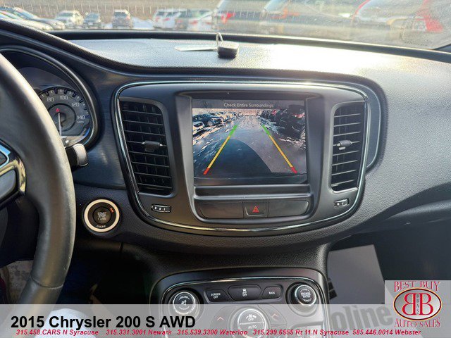 Used 2015 Chrysler 200 S w/ Navigation & Sound Group I image 16