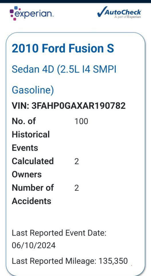 Used 2010 Ford Fusion S image 23