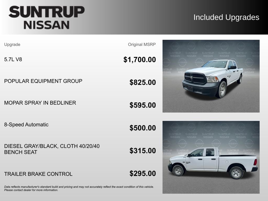 Used 2021 RAM 1500 Tradesman w/ Popular Equipment Group RWD image 2